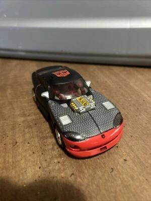 TRANSFORMERS UNIVERSE SIDE BURN DODGE VIPER GTS HASBRO LOOSE INCOMPLETE! - Image 1 of 4