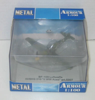Armour Collection 1/100 5307 German Luftwaffe WWII Bf-109 Aces III/SKG 210 - Image 1 of 3