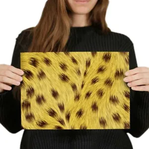 A4  - Wild Cheetah Cat Animal Print Fur Poster 29.7X21cm280gsm #46434 - Picture 1 of 4