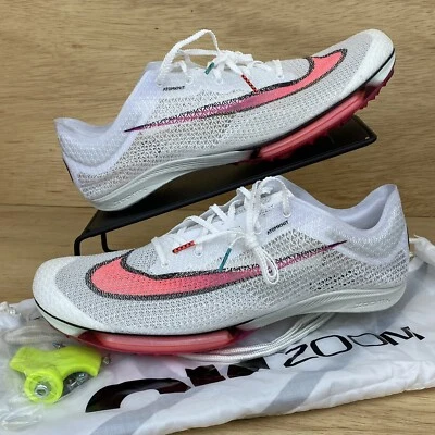Nike Air Zoom Victory Next% “White Flash” Men's Size 14 Track Spike NEW RARE - Image 1 of 4