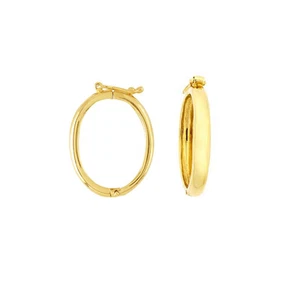 14 Kt Massive Gelbgold Perlen Verkürzer Verschluss Verstärker - Bild 1 von 4