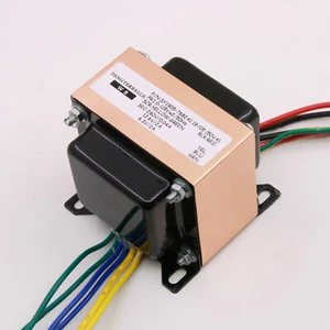 Transformador de potencia de audio tipo EI 50 VA 0-260V 0-12.6V 0-6.3V para preamplificador/fono de tubo - Imagen 1 de 3