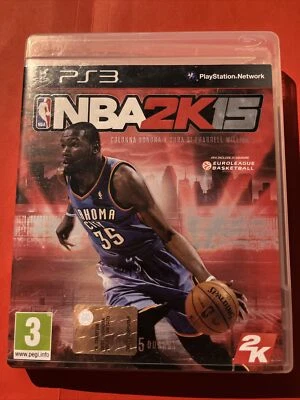 NBA 2K15 BASKET 2015 SONY PS3 PLAYSTATION 3 PAL ITA ITALIANO ORIGINALE COMPLETO - Immagine 1 di 3