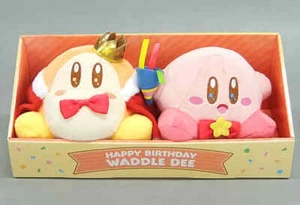 Juego de muñecas de peluche Kirby of the Stars Waddle Dee & Kirby 15x20 cm - Imagen 1 de 1