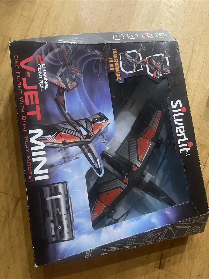 Silverlit V-Jet Mini One Flight With Dual Play Modes - Image 1 of 1