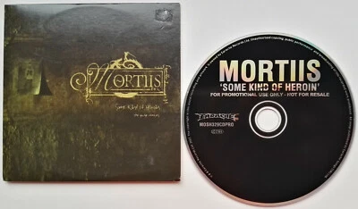 MORTIIS Some Kind Of Heroin CD Promo Black Metal Cradle of Filth System of Adown - Bild 1 von 3