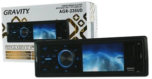 Gravity AGR-235UD 1-Din USB/SD MP4/MP3 Radio Car Media Player w/3" TFL Display - Picture 1 of 6
