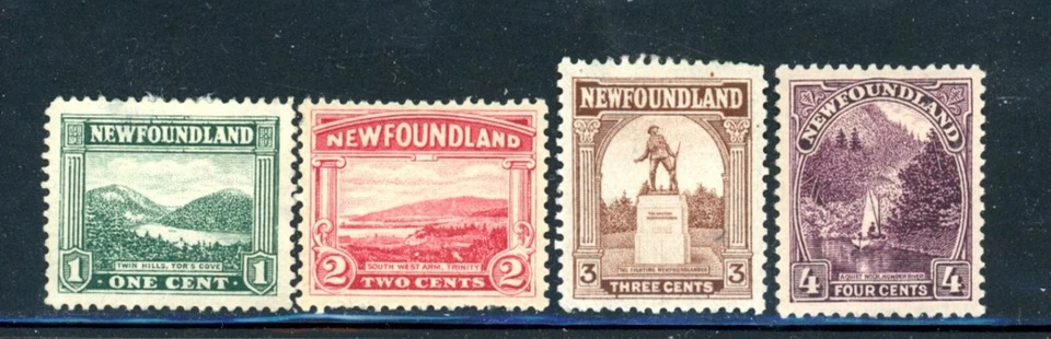 Newfoundland Scott # 131 - MH-NG, 132 - 134 - MH - Nice Centering      (30-C251) - Image 1 of 1