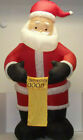 7 Foot Airblown Inflatabe Santa Claus Inflatable Yard Decoration (No Stakes)
