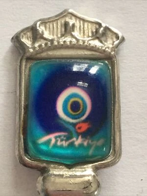 Cuchara de recuerdo vintage coleccionable Turquía Foto 1 de 3