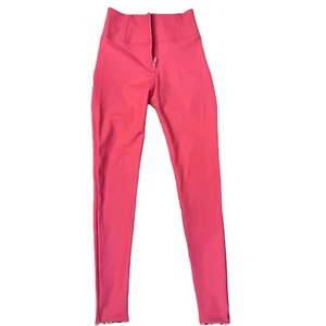 Freddy WR.UP Candy Pink Leather Pants Size XS - Picture 1 of 9