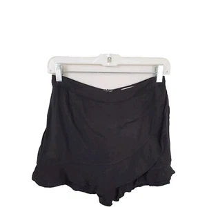Altar'd State Quinn Black Ruffle Skort Size Medium BT4 Cottagecore Romantic - Picture 1 of 7