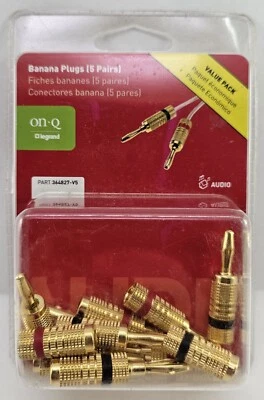 Enchufes Legrand Banana 5 Pares PARTE 364827-V5 Foto 1 de 4