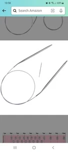 RUIBOYUAN Circular Knitting Pin Needles 80 cm 7 mm - Picture 1 of 3