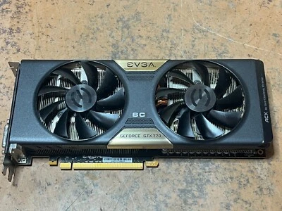 EVGA NVIDIA GeForce GTX 770 Superclocked with ACX Cooling GPU (02G-P4-2774-KR) - Image 1 of 3