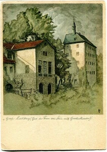 Künsler-AK GROSSKOCHBERG /Großkochsberg /UHLSTÄDT-KIRCHHASEL 40er - Picture 1 of 1