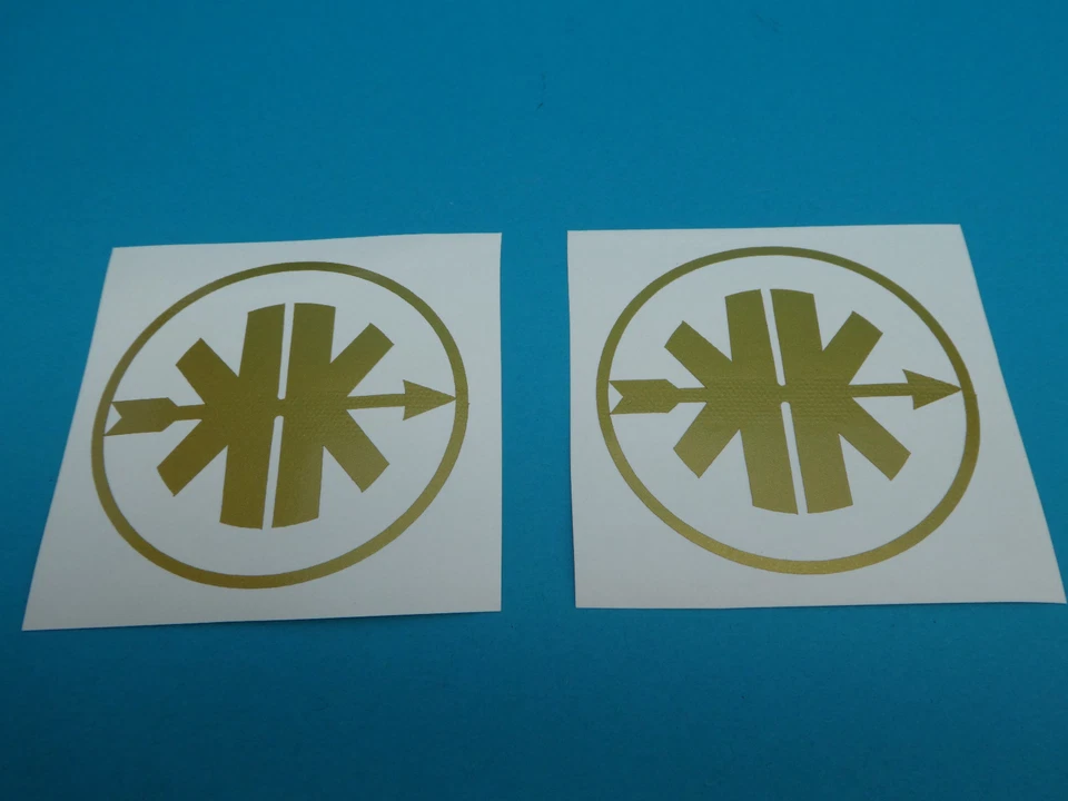 Kreidler Aufkleber Sticker Logo Emblem gold NEU - Bild 1 von 1