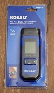 KOBALT TOOLS 4882343 PIN-TYPE DIGITAL MOISTURE METER  - Picture 1 of 2