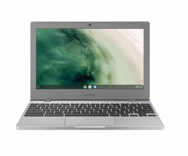Samsung Chromebook 4 11.6" (32 GB, Intel Celeron Processor N4000, 1.10 GHz, 4 GB) Laptop - Silver- XE310XBAK01US