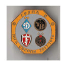 Football Soccer Pin Badge Dynamo, Partizan, Young Boys, Skenderbeu 2017-2018 #8