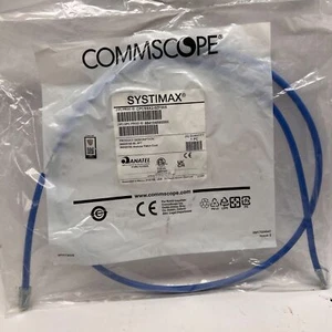 Commscope SYSTIMAX X10D CPCSSX2 GigaSPEED CAT6A Patch Cord 5 Ft Modular Cable - Picture 1 of 2
