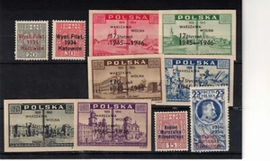 POLONIA. TRES SERIES NUEVAS Y COMPLETAS - Picture 1 of 1