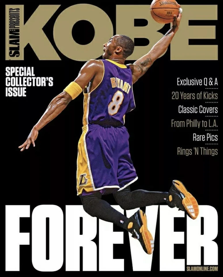 Slam Presents Kobe Bryant Forever Special Collector`s Issue Magazine Lakers - Image 1 of 1