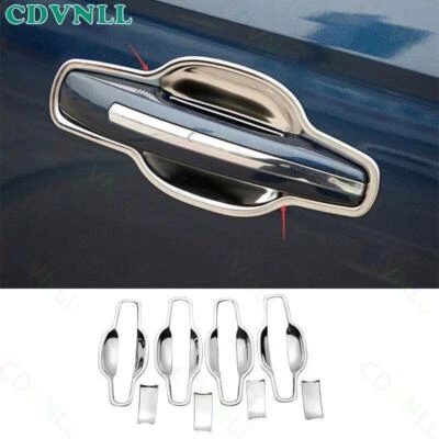 Подходит для Lincoln MKX 2016-2018 серебристые стали отделка рамы внешней боковой двери чаши - Изображение 1 из 4