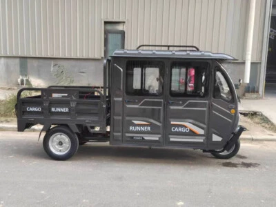 Elektro Dreirad Cargo Runner Doublecab / Doppelkabine NEU - Bild 1 von 4
