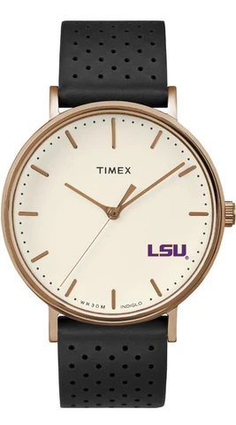 Ladies Timex LSU Tigers Louisiana State Watch Rose Gold Grace Watch Cover