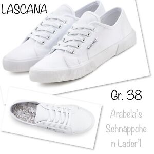LASCANA Sneakersy damskie białe rozm. 38