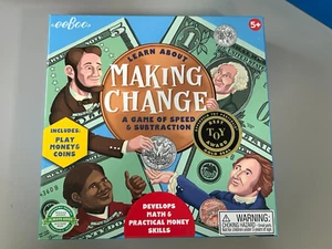 Making Change - Game Of Money & Speed Subtraction by eeBoo Used Complete Game - Picture 1 of 2
