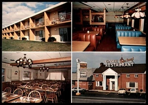 Gateway Restaurant Motel Breezewood Pennsylvania PA Multiview UNP Postcard - Picture 1 of 2