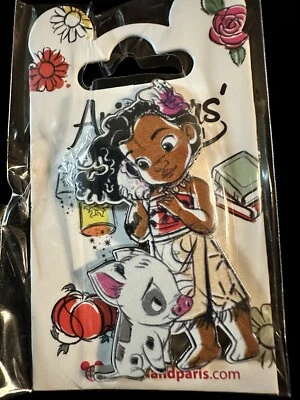 Prendedor Muñeca Animadores Disney DLP DLRP Disneyland París Pua Moana Foto 1 de 2