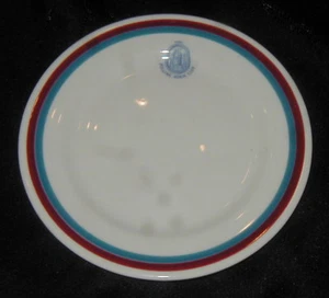 VINTAGE ROLLING ROCK CLUB BREAD, DESSERT PLATE w LOGO, SHENANGO CHINA - Picture 1 of 3