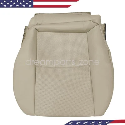Driver Side Bottom Leather SPORT Seat Cover TAN For 2008-2015 Mercedes Benz GLK - Imagem 1 de 4