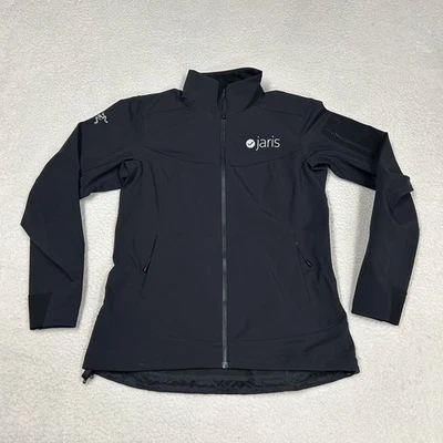Arc'teryx Epsilon LT Jacket Womens Sz Small Black Full Zip Windbreaker Softshell - Image 1 of 4