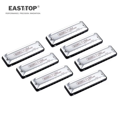 EASTTOP professional diatonic harmonica set MAXWELL ST Blues Harmonica 10 Holes - Image 1 of 4