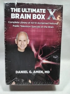 The Ultimate Brain Box X NPT Specials Daniel G. Amen Boxed Set New - Picture 1 of 4