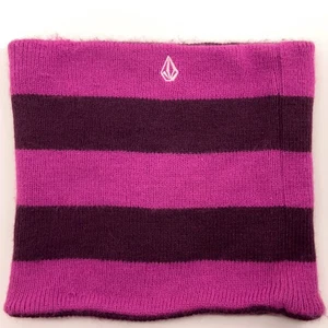 Volcom Pink Stripe Winter Neck Warmer - Picture 1 of 9