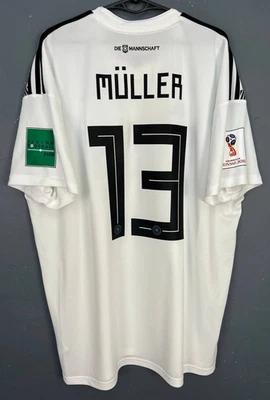 CAMISETA DE FUTBOL HOMBRE MULLER ALEMANIA 2018/2019 ALEMANIA TALLA 2XL Foto 1 de 4
