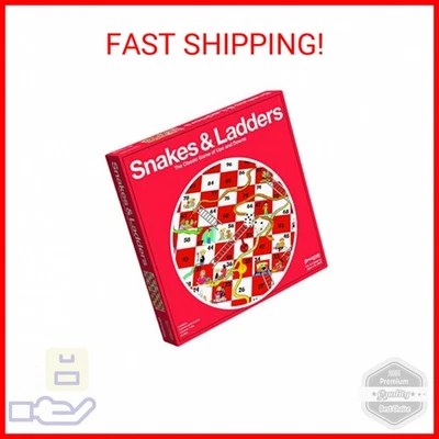 Pressman Snakes & Ladders Game, 2-4 Players, Ages 4 & Up, 5" - Image 1 of 2