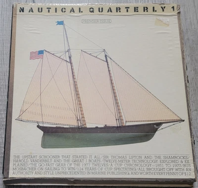 Nautical Quarterly 1 - Premier Issue (1977, Paperback, edited by Joseph Gribbin) - Image 1 of 4