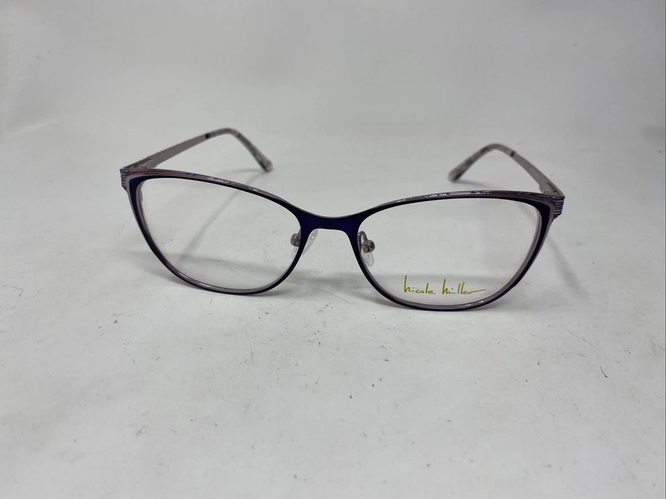 GAFAS NICOLE MILLER ST ANTOINE C02 52-16-135 BISAGRA FLEXIBLE ROSA PÚRPURA + W98 Foto 1 de 4