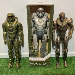 Menge 3 Halo Master Chief Spartan Tanaka (Box) + 1 Actionfiguren Sammeln NM - Bild 1 von 13