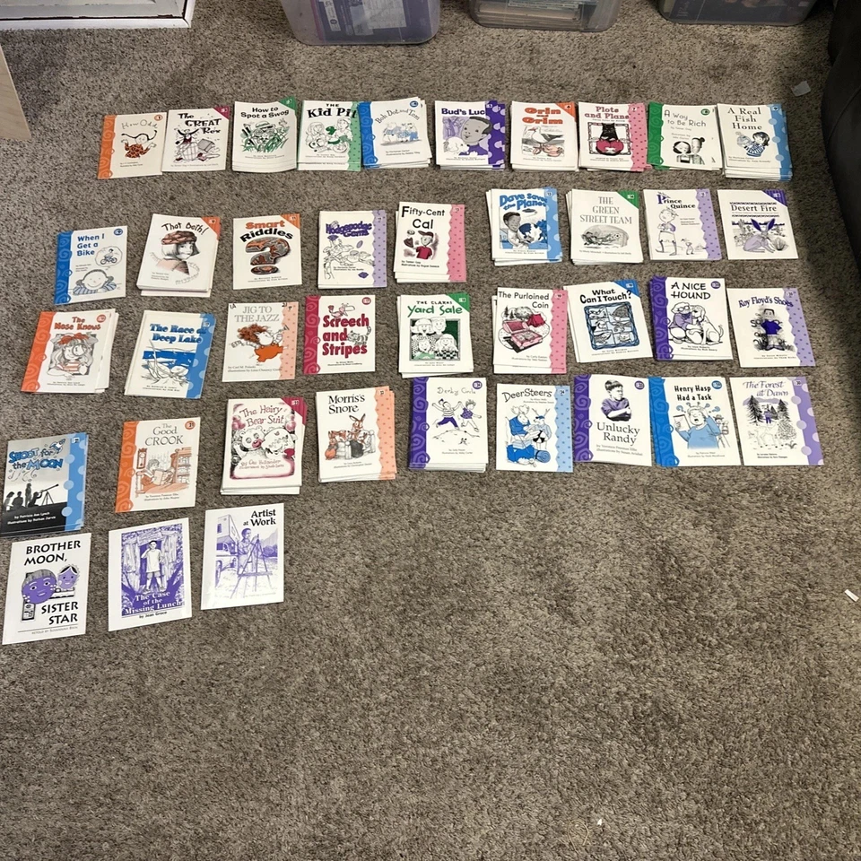 Phonics Practice Readers  Grade 1 Lot 40 Titles & 150 + Books Harcourt Brace Foto 1 de 4