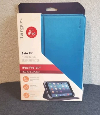 Nuevo 2017 iPad 9.7" Safe Fit Azul Funda Protectora para iPad Air 2 y iPad Air  Foto 1 de 4