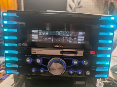 Reproductor de CD estéreo para automóvil insignia Jukebox Clarion DFZ675MC de colección raro audio Bluetooth  Foto 1 de 4