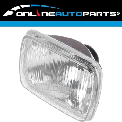 LH or RH Universal Headlight w/Globe for Ford Courier/Misubishi Triton 1982-2006 - image 1 of 4