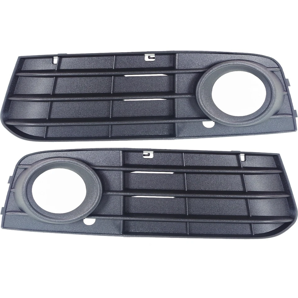 Juego de embellecedores de faros antiniebla para Audi A4 Quattro 2009-2012 izquierda y derecha plástico negro 2 piezas Foto 1 de 4